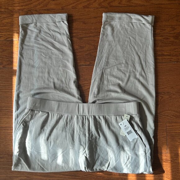 NWT Spense Plus Size Terry Roll Cuff Trouser Pants Size 2X Casual Loungewear New - Picture 9 of 14